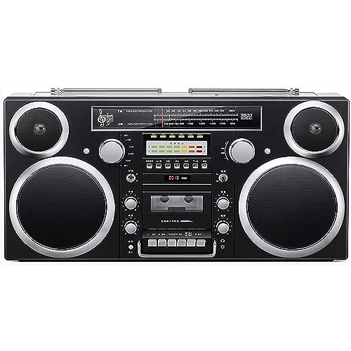 レトロCDプレーヤー ラジオ ラジカセ Bluetooth Amazon.co.jp: レトロ CD プレーヤー カセット ラジカセ